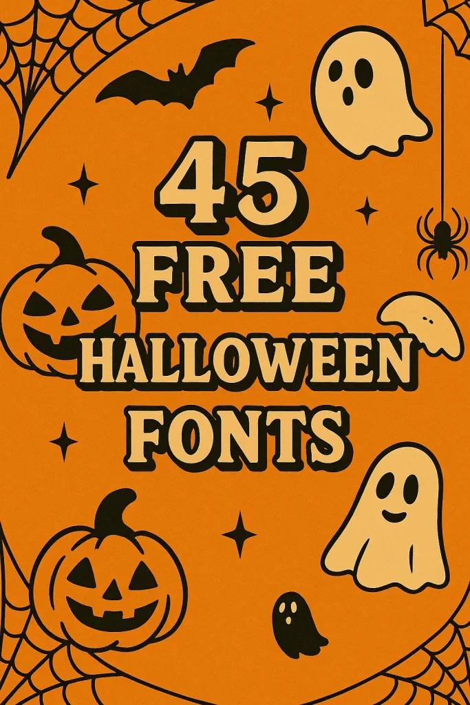 TOP 45 Halloween Fonts for Spooky Season