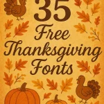 35 Thanksgiving Fonts