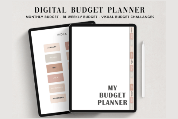Hyperlinked Digital Budget Planner for GoodNotes