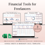 Freelancer Finance Toolkit for Excel & Google Sheets