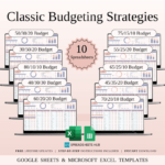 Classic Budgeting Templates for Excel & Google Sheets