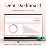 Debt Payoff Tracker Spreadsheet (Excel & Google Sheets)