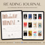 Digital Reading Journal & Book Tracker for GoodNotes (Portrait)
