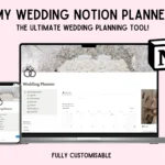 Notion Wedding Planner Dashboard Template
