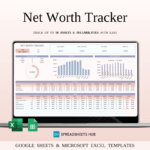 Net Worth Tracker Spreadsheet (Excel & Google Sheets)